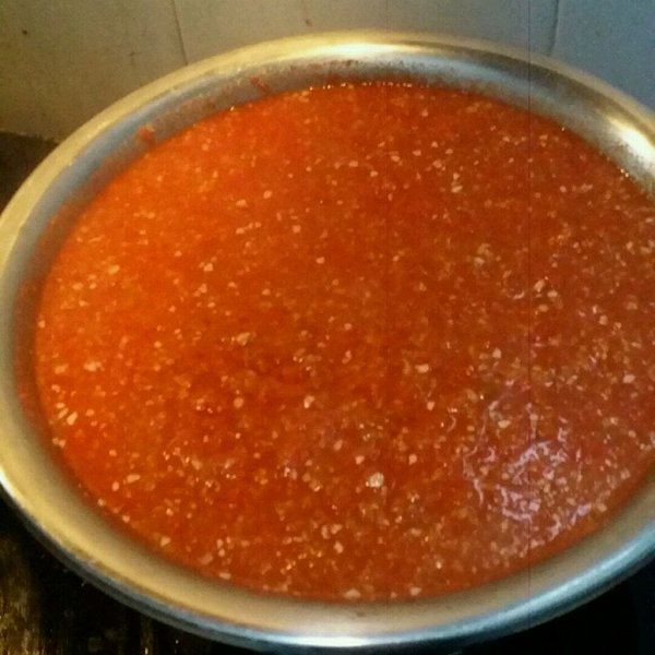 西红柿辣椒酱的做法