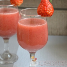 车厘子草莓汁